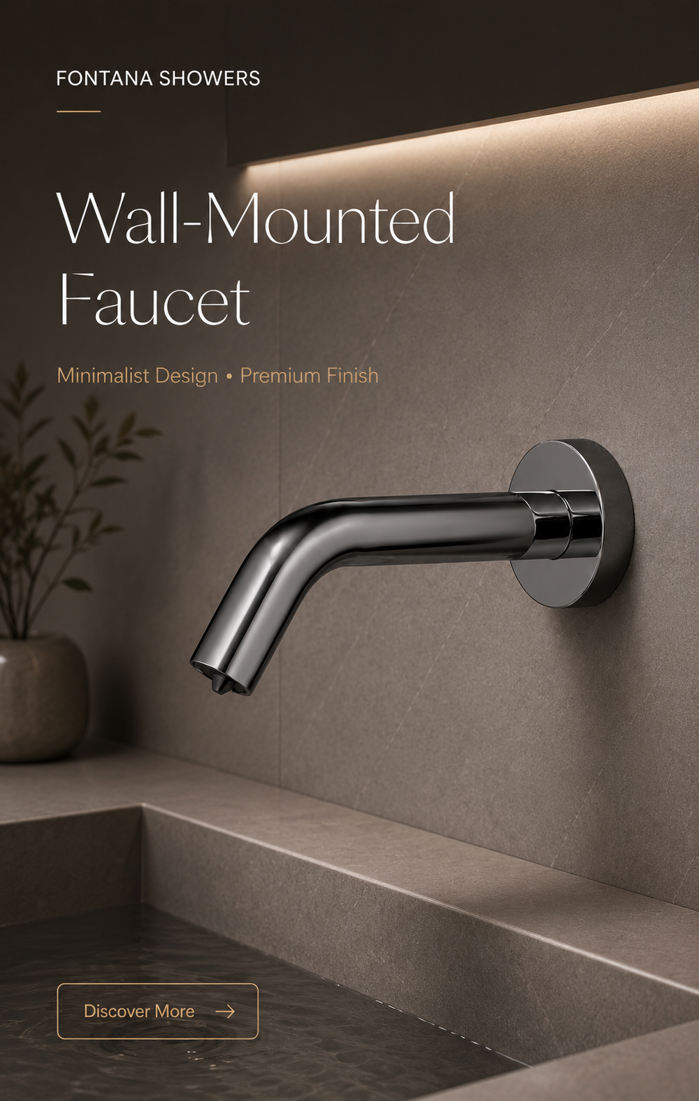 Featured stadium project photo for Fontana touchless faucet electrical integration planning