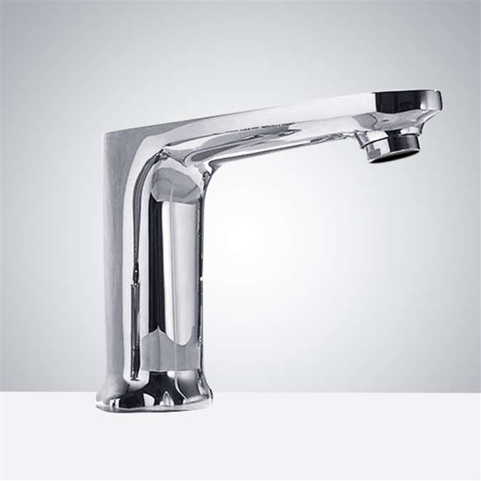 BathSelect Chrome Finish Commercial Automatic Touchless Sensor Faucet BS1094-CR